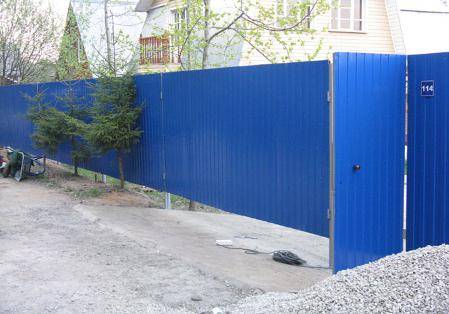 заборы из профнастила. УСТАНОВКА под ключ. Низкая цена. Отличное качество, фотография 4