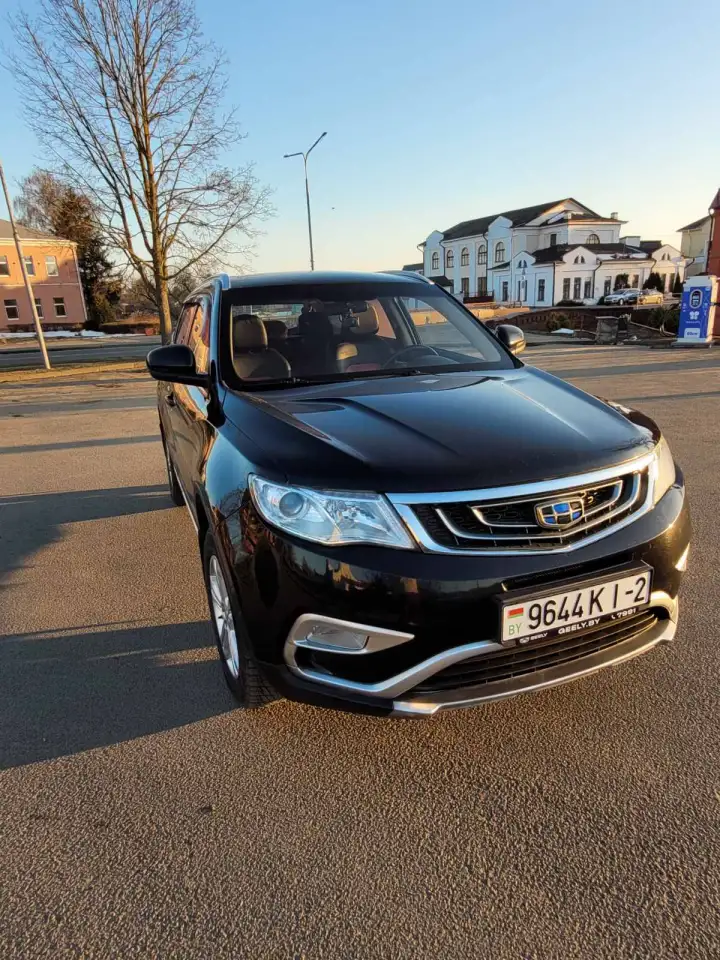 Продам Джили Атлас 2.0 МКПП 2019 г.в. чёрный, фотография 3