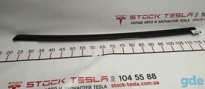 Зап. части для авто Tesla. Молдинг наружный двери задней левой хром Tesla model S, model S RESTC ASY, фотография 2