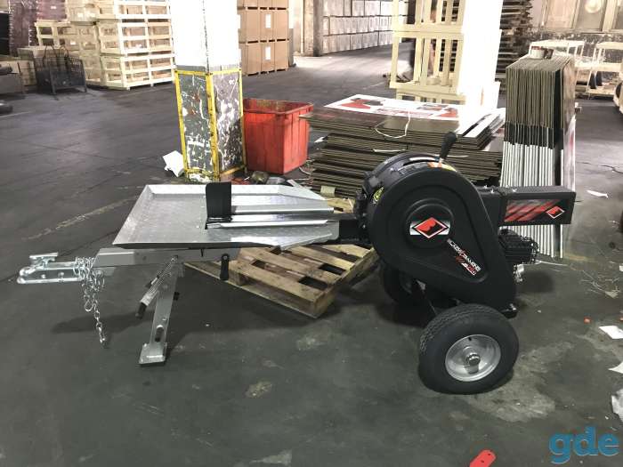 дровокол промышленный woodcraft ls12b с бензиновым двигателем  усилие на раскол 12тонн,  длина раскола 65см,  толщина ра, фотография 7