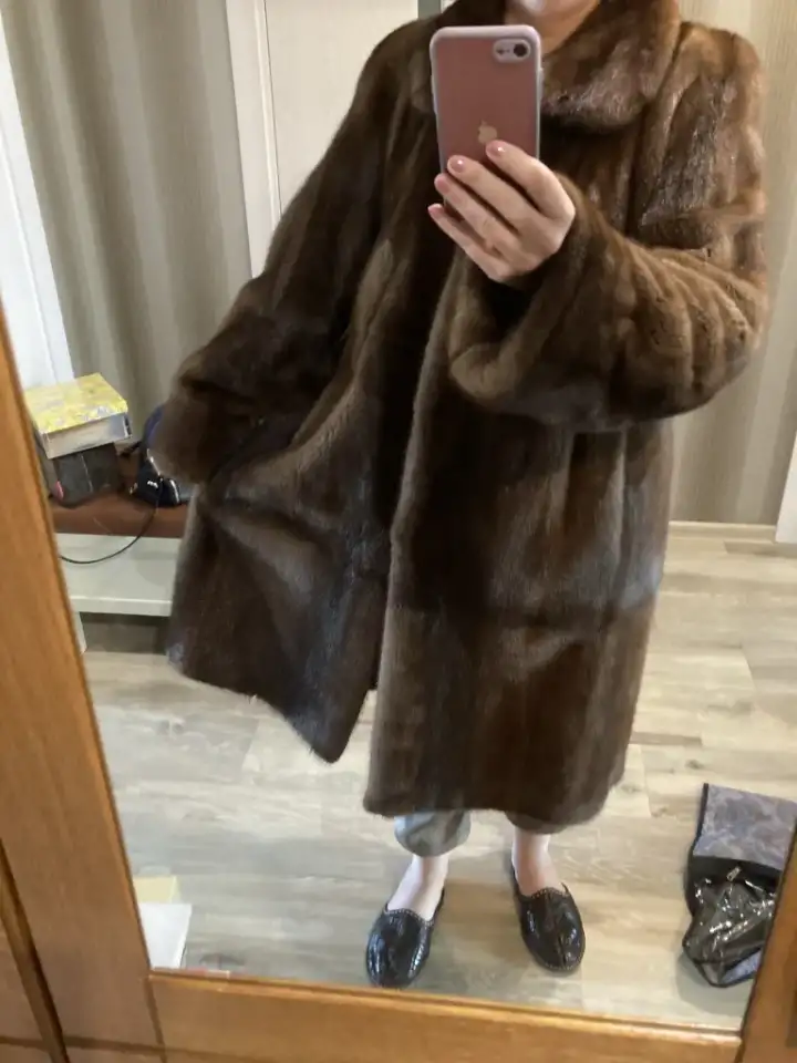 Шуба норковая почти новая, фотография 4