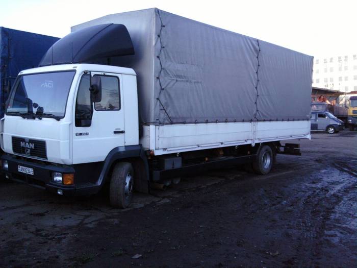 Грузоперевозки MAN 5-7т.45куб.м.ТЕНТ , фотография 1