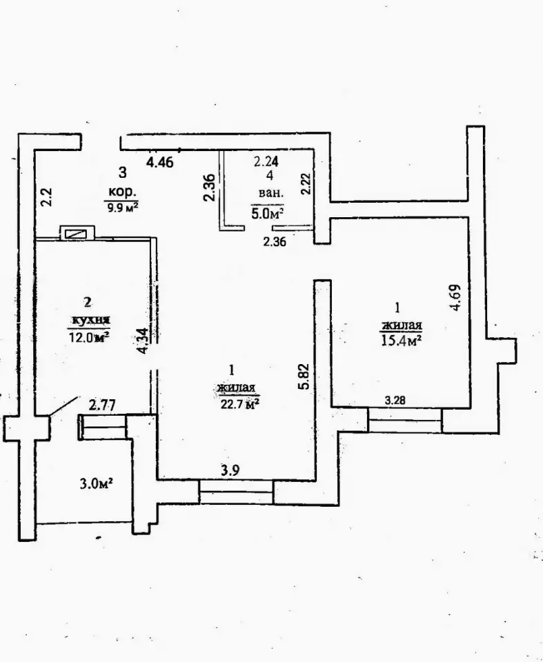 Продажа 2-комнатной квартиры в г. Могилев, ул . Турова, 16., фотография 12