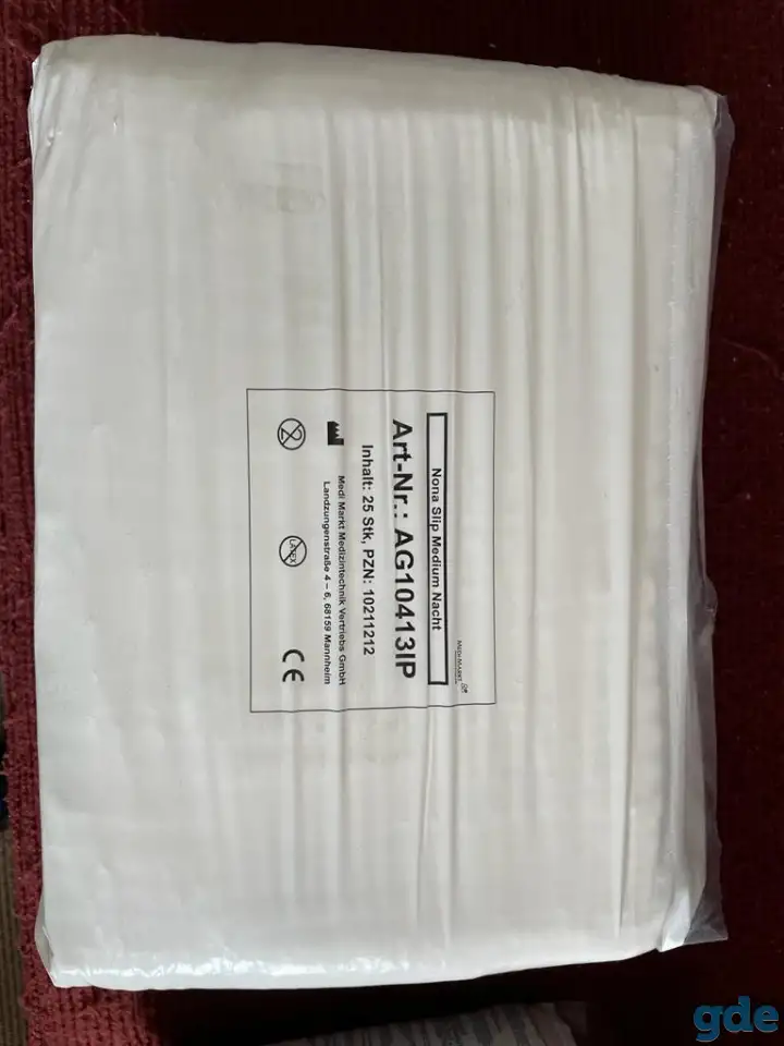 Подгузники для взрослых Nona Slip Madium, фотография 1