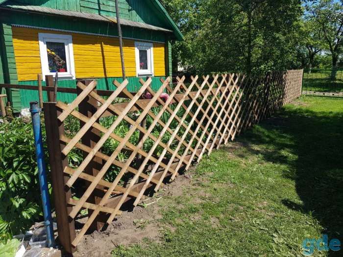 Деревянный забор, фотография 3