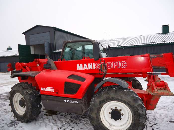 телескопический погрузчик Manitou 1235S, фотография 5