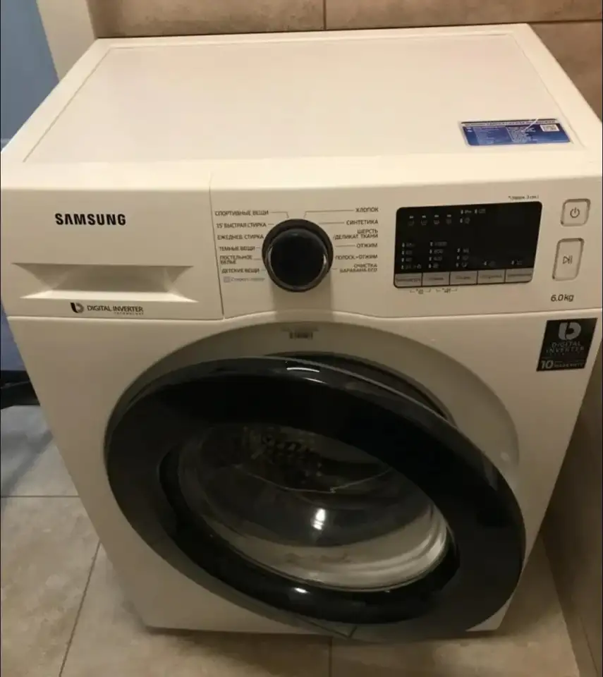 Стиральная машина Samsung WW60J30G0PWDBY идеал документы, фотография 5