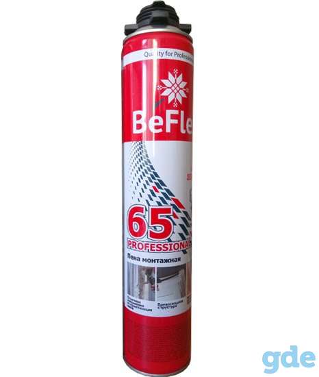 Монтажная пена BeFlex 65Professional, фотография 2