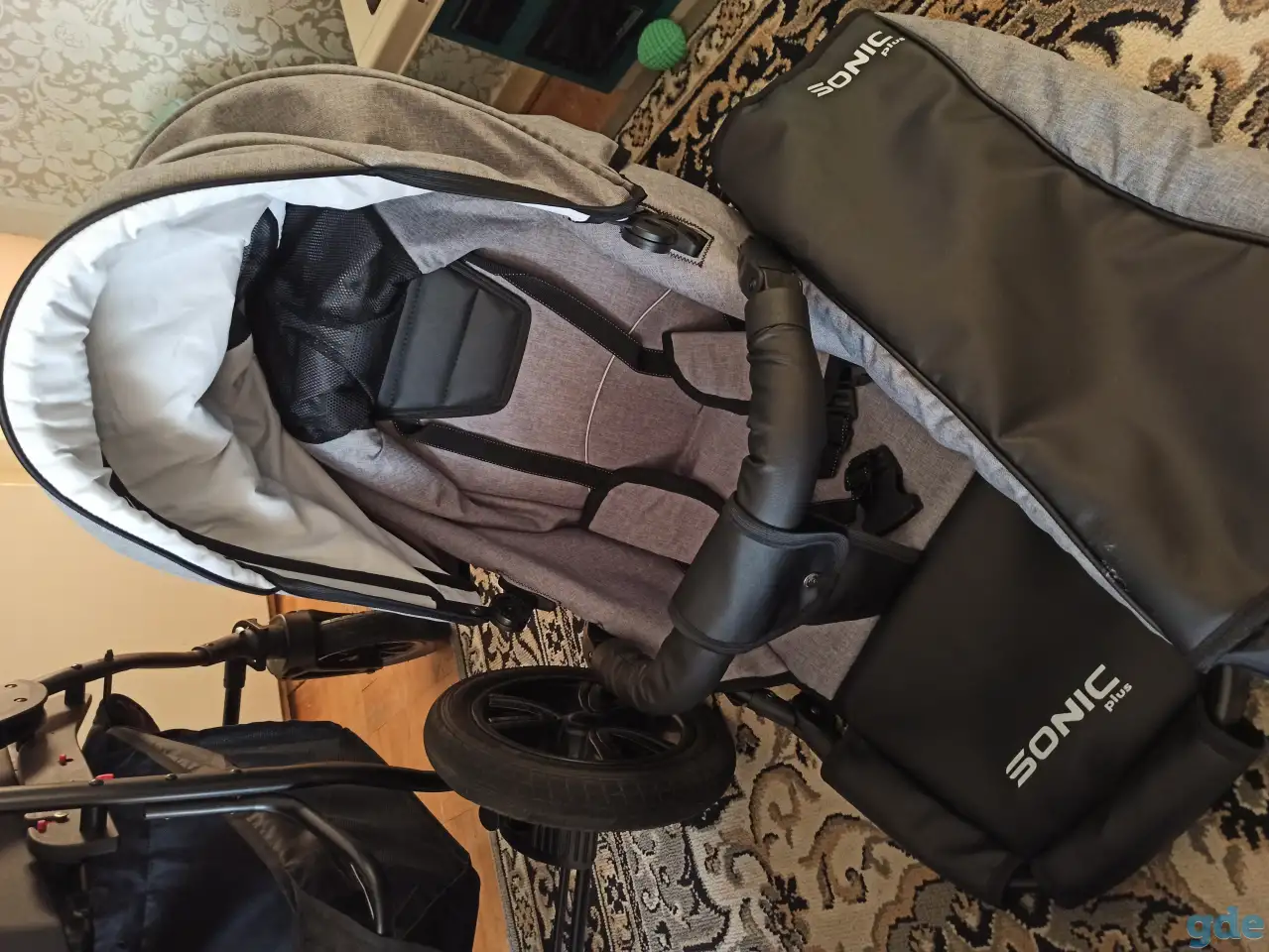 Коляска 3 в 1 Sonic verdi plus, фотография 3