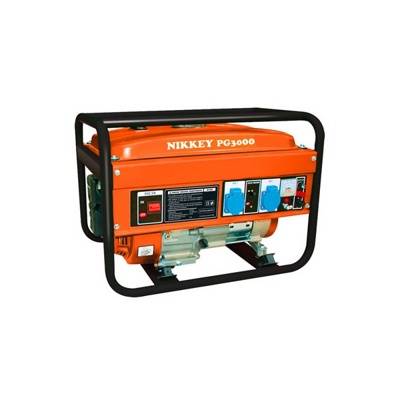 ГЕНЕРАТОР NIKKEY PG 3000  12/220V Ручной стартер, фотография 1