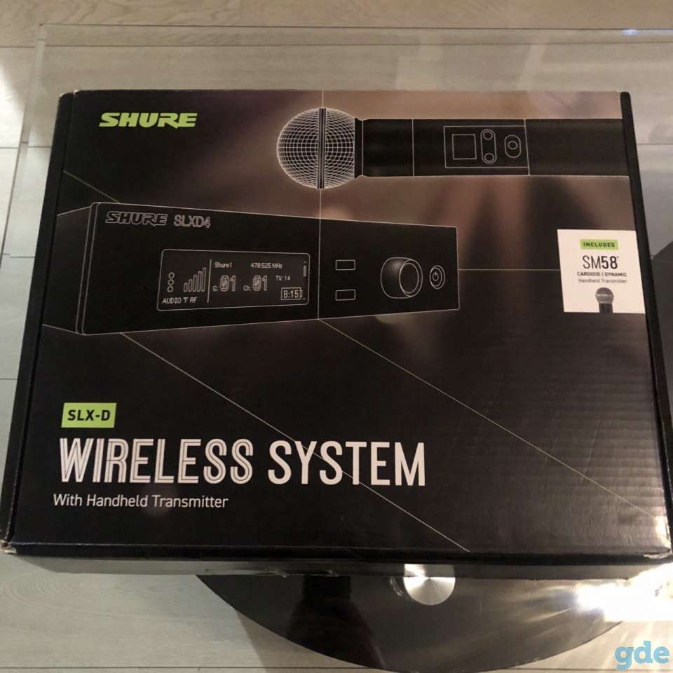 Продам микрофон SHURE SLXD24E/E58, фотография 1