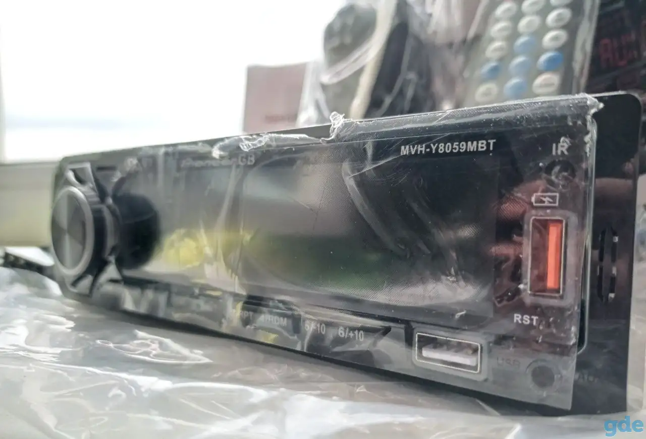 АВТОМАГНИТОЛА PIONEER MVH-Y8059MBT (MVH-Y8058MBT), фотография 7
