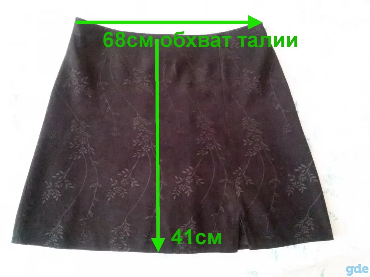 Юбки трикотажные, р.42-44, б.у-3шт, фотография 7