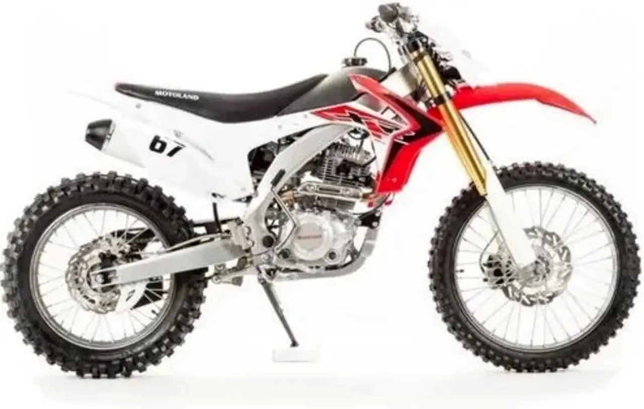 Кроссовый мотоцикл motoland xr250 без птс, фотография 1