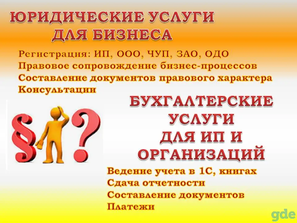 Регистрация бизнеса ООО, ЧУП, фотография 1