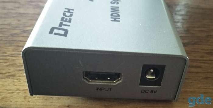 Продам HDMI splitter (разветвитель) на 4 порта 4k×2k (1HDMI вход на 4 HDMI выхода), фотография 2