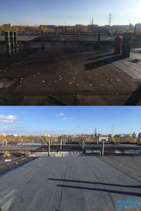 Ремонт мягкой кровли гаража, фотография 5
