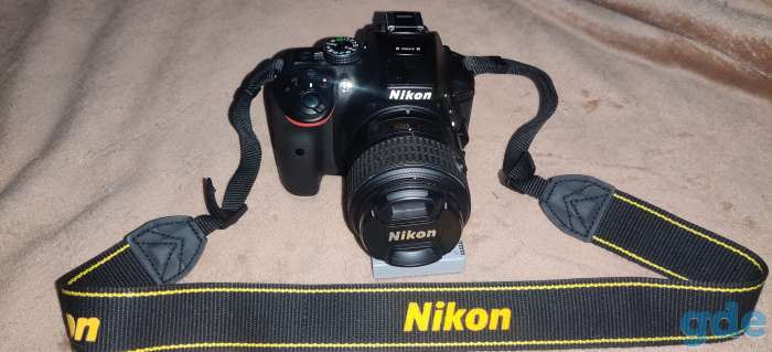 зеркальный фотоаппарат NIKON D5300 с объективом KIT 18-55 VR., фотография 5