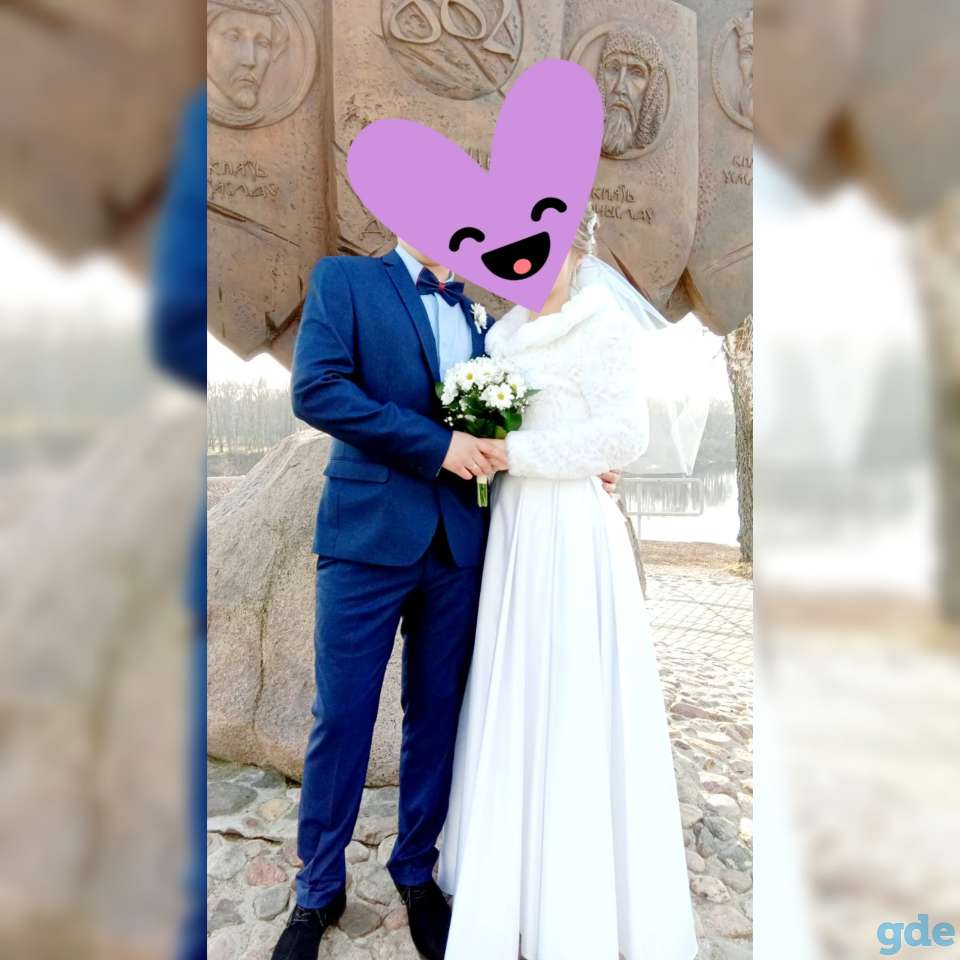 Продам мужской костюм, слим приталенный, фотография 1