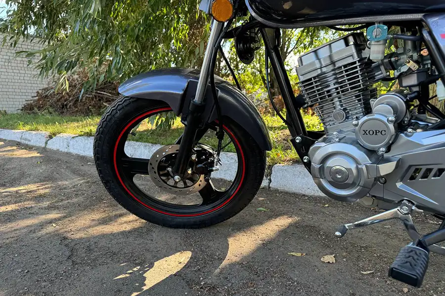 Мотоцикл Хорс Z 150 серый 150 см3, фотография 9
