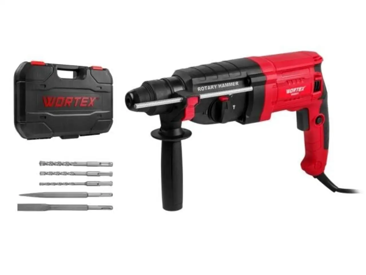 Перфоратор wortex rh 2831 1333520 (кейс), фотография 1