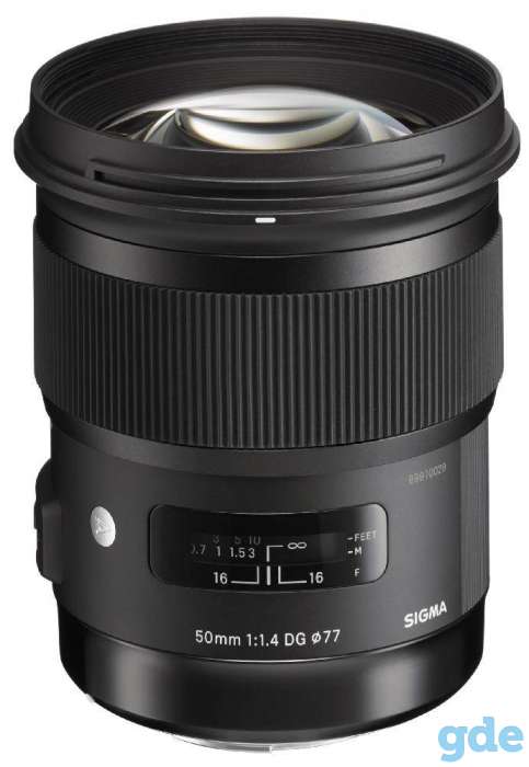 Продам новый объектив Sigma 50mm F1.4 DG HSM Art для Canon, фотография 1