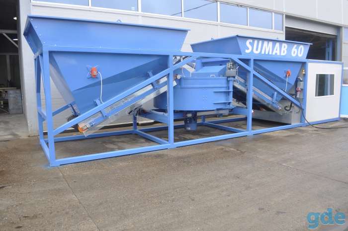 Мобильный бетонный завод Sumab К-60, фотография 1
