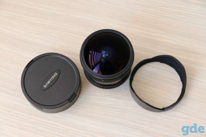 Объектив Samyang 8mm T3.8 AS IF UMC Fish-eye CS II VDSLR Canon EF, фотография 6