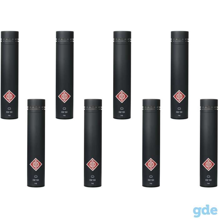 Neumann KM 184 Octo Set Condensor Microphones (Set of 8), фотография 2