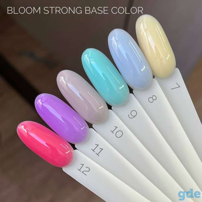 База жесткая Strong COLOR TM Bloom №1-12, 15мл, фотография 1