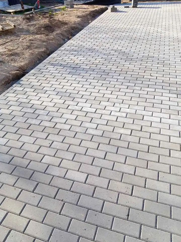 Укладка тротуарной плитки, фотография 1