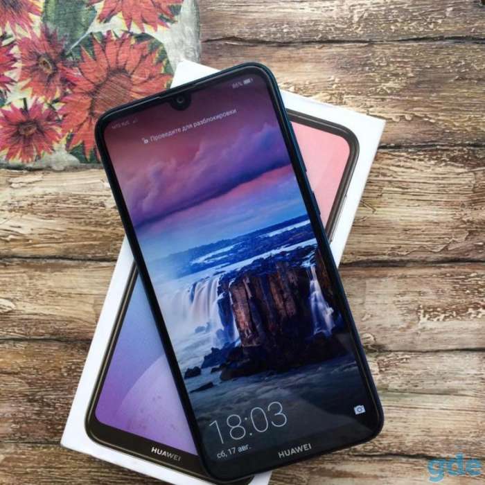 Смартфон huawei y7 2019, фотография 3