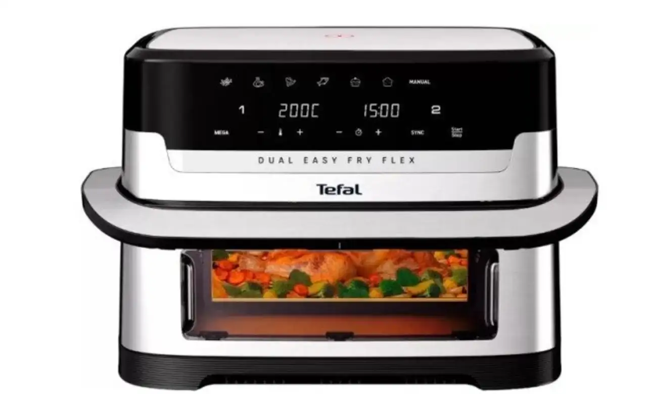 Аэрогриль (аэрофритюрница) tefal ey922de0, фотография 1