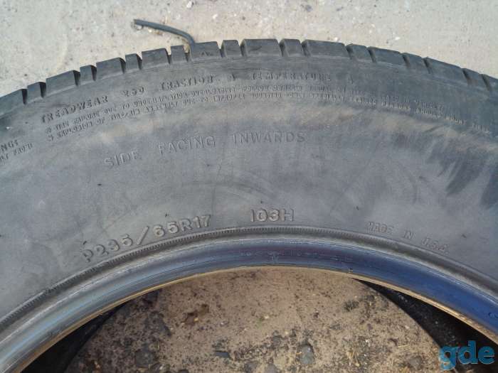 Шины GOODYEAR 235/65/ R17 б/у, фотография 5