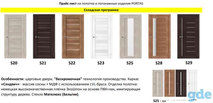 Двери серии Portas, фотография 1