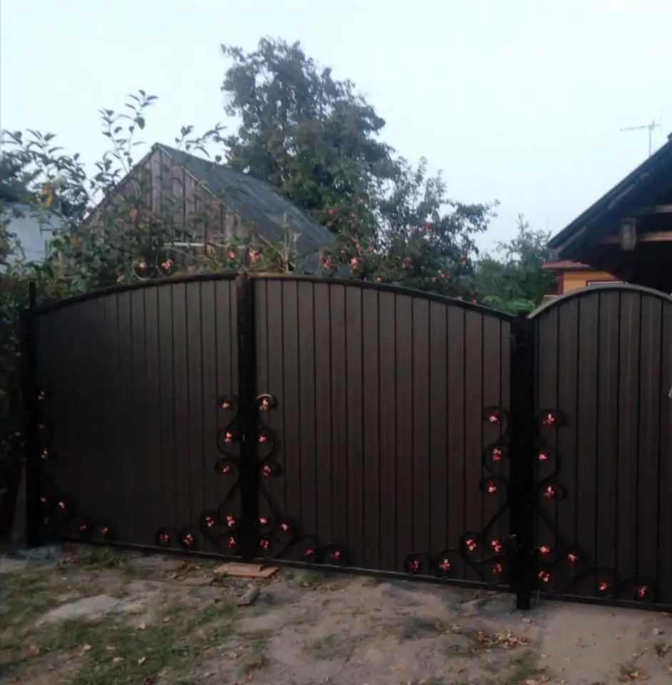 Заборы ворота калитки, фотография 4