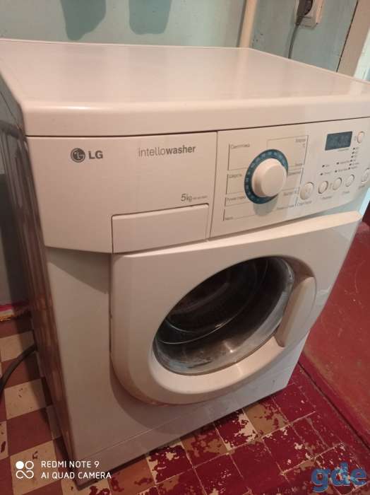 Стиральная машина  LG WD80180N, 1, срочно, серебрянка, фотография 2