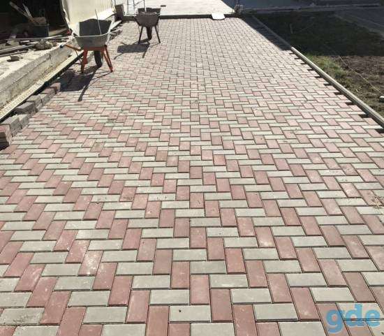 Блоки для забора, тротуарная плитка, фотография 8
