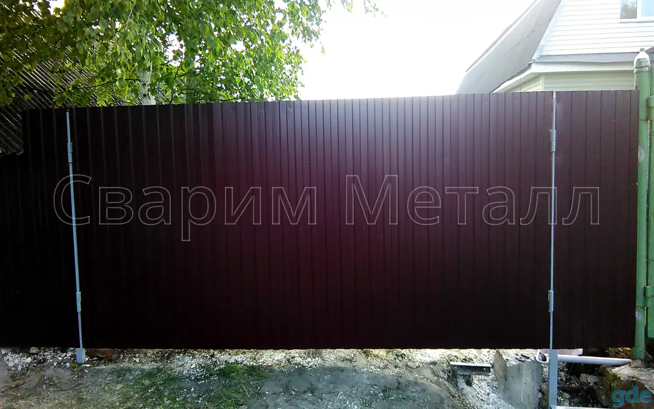 Ворота распашные, фотография 8