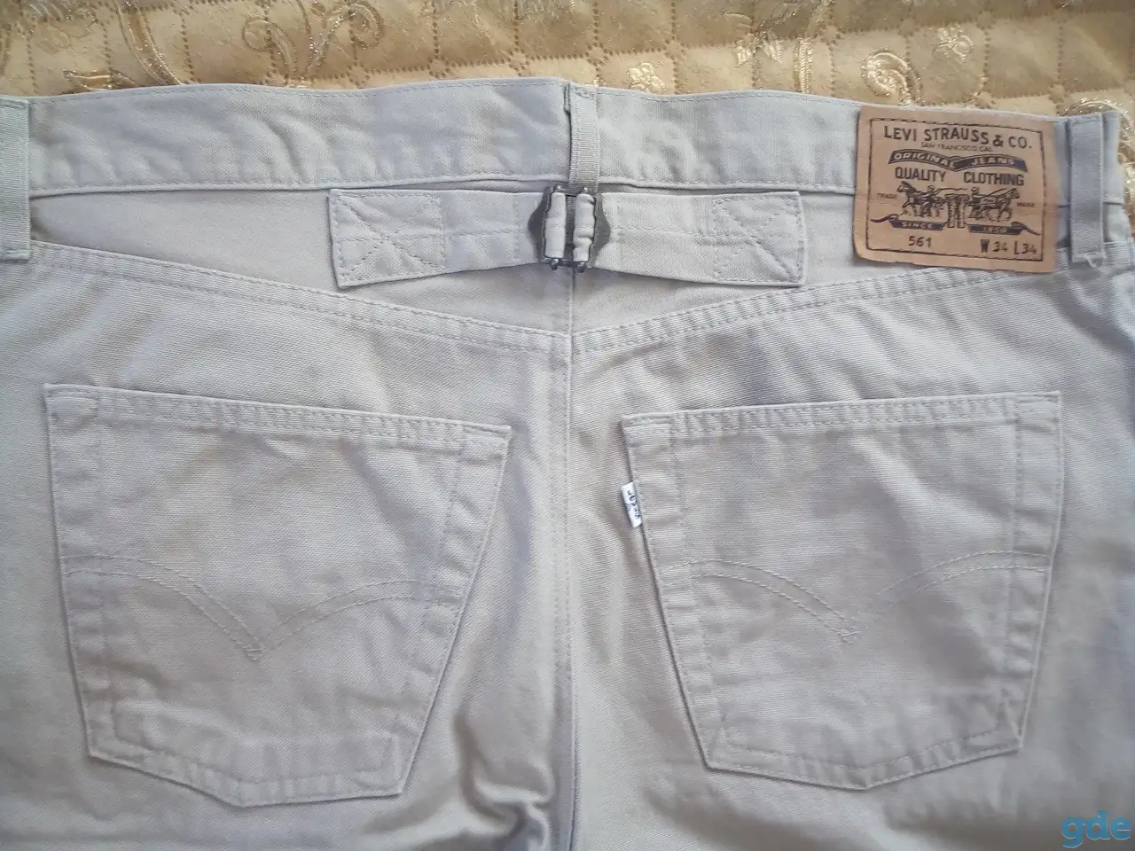 Джинсы LEVI STRAUSS & CO W34 L34, фотография 4