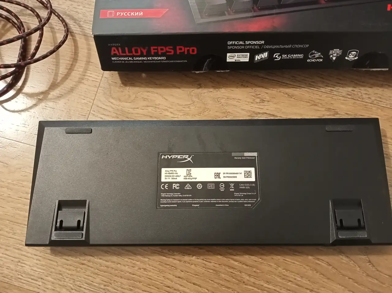 Продам клавиатуру HyperX Alloy FPS Pro Cherry MX Red, фотография 5