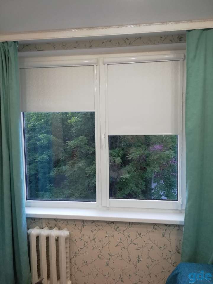 Установка рольштор день-ночь. Жалюзей., фотография 2