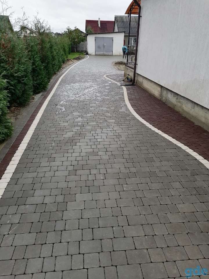 Укладка тротуарной плитки, фотография 4