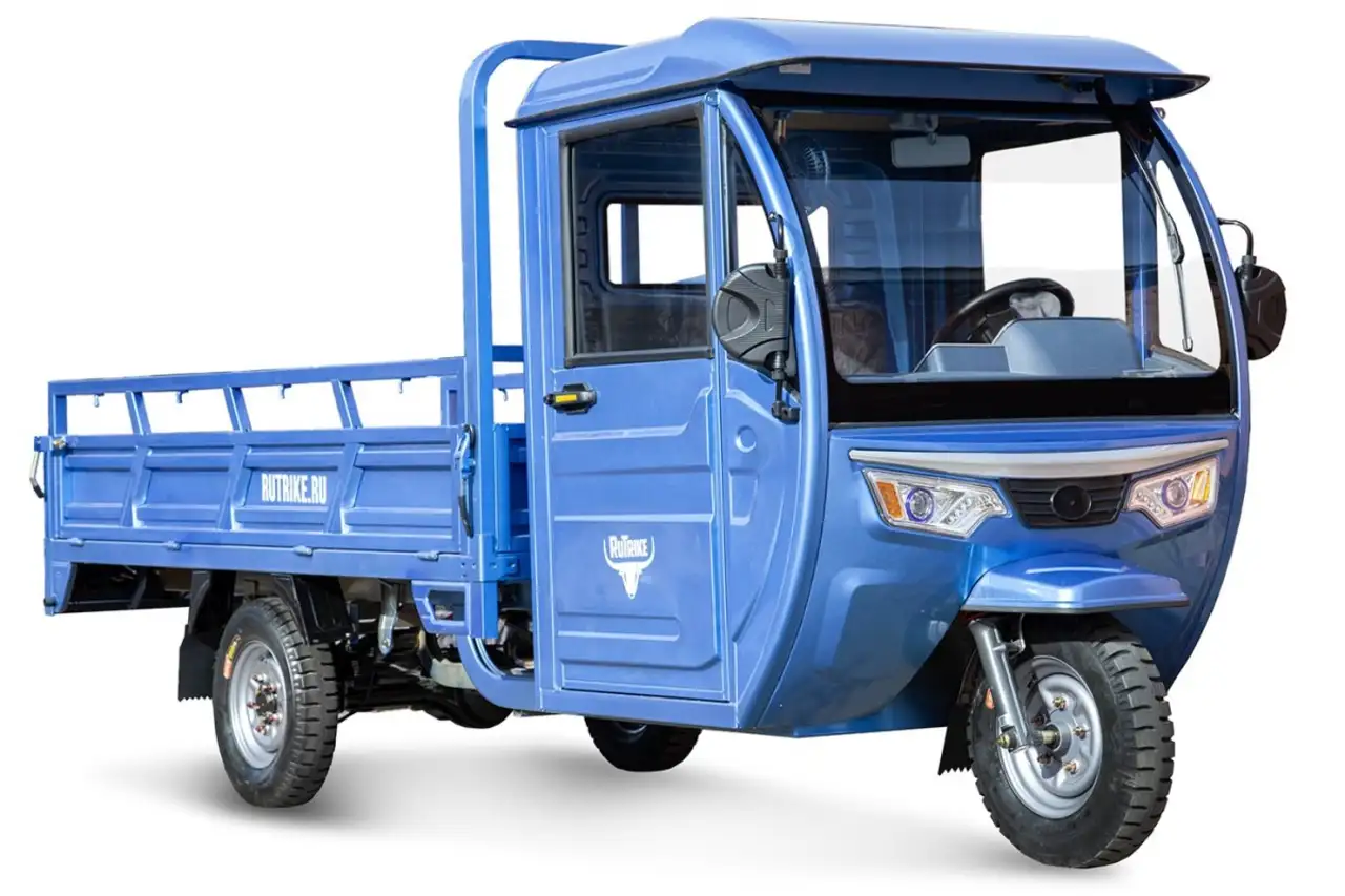 Грузовой электротрицикл rutrike фактор 2600 60v2000w, фотография 1