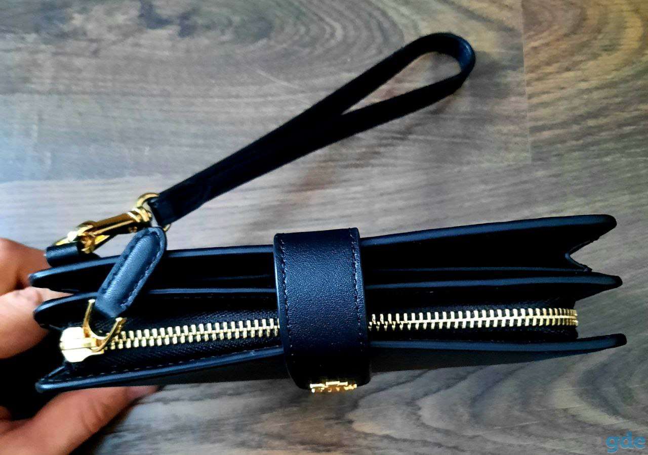 Ralph Lauren Leather Tech Wristlet Wallet, фотография 2