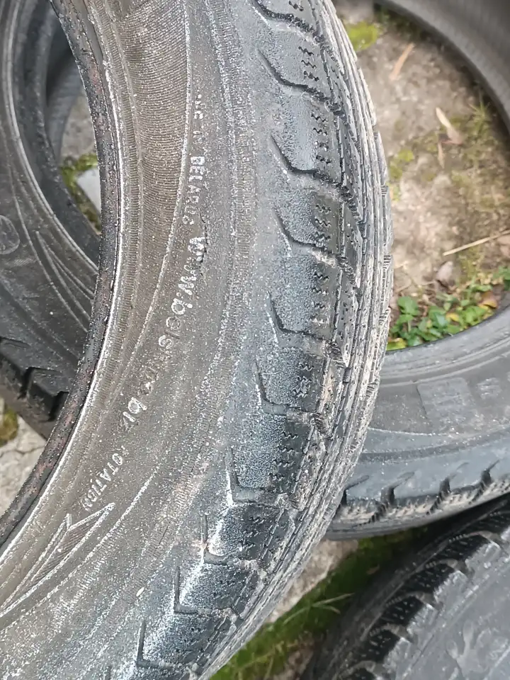 Шины зимние пара 205/55 R16 5-6 мм протектор Белка, фотография 2