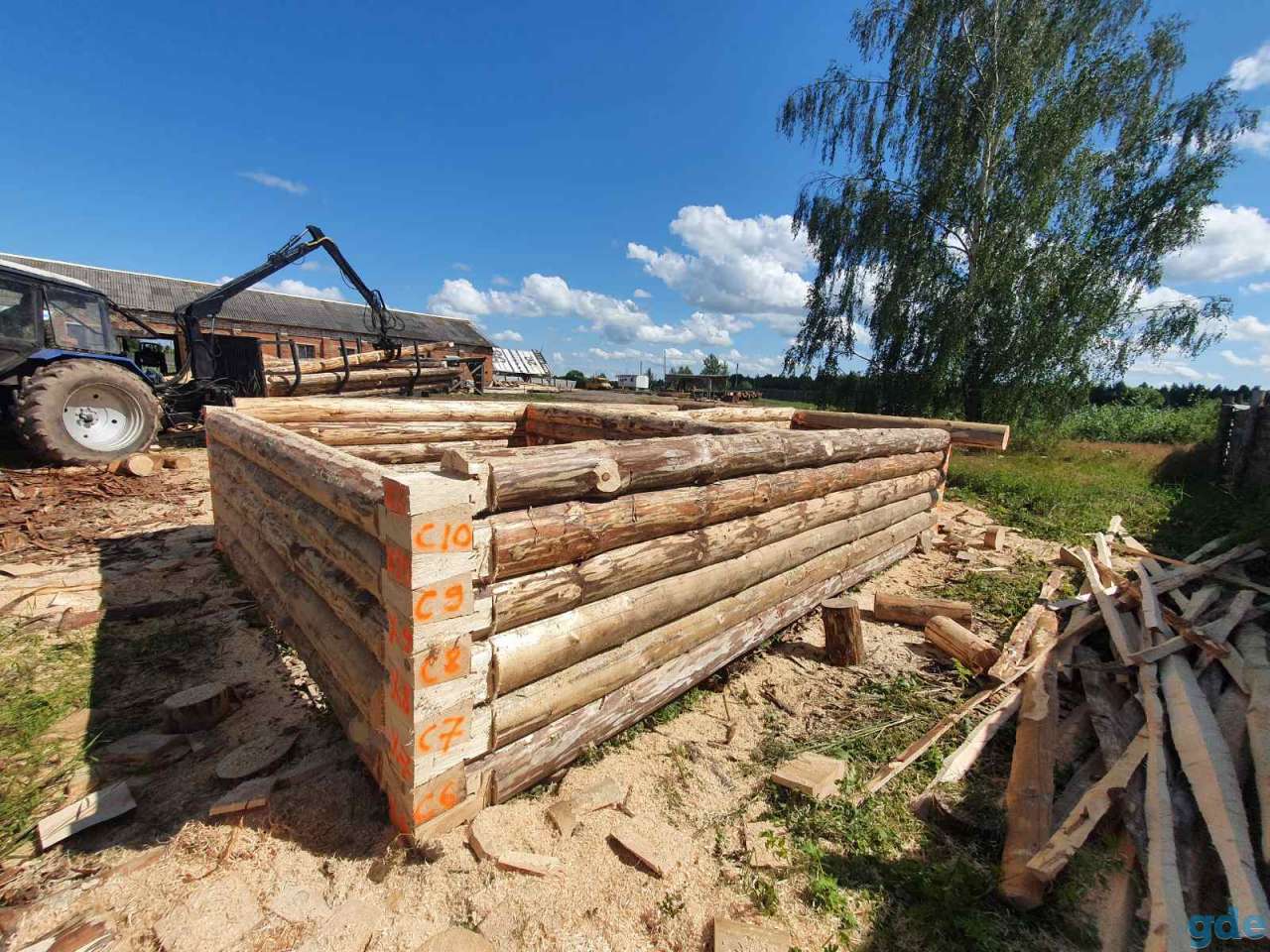 Продам сруб бани беседки любых размеров, фотография 3