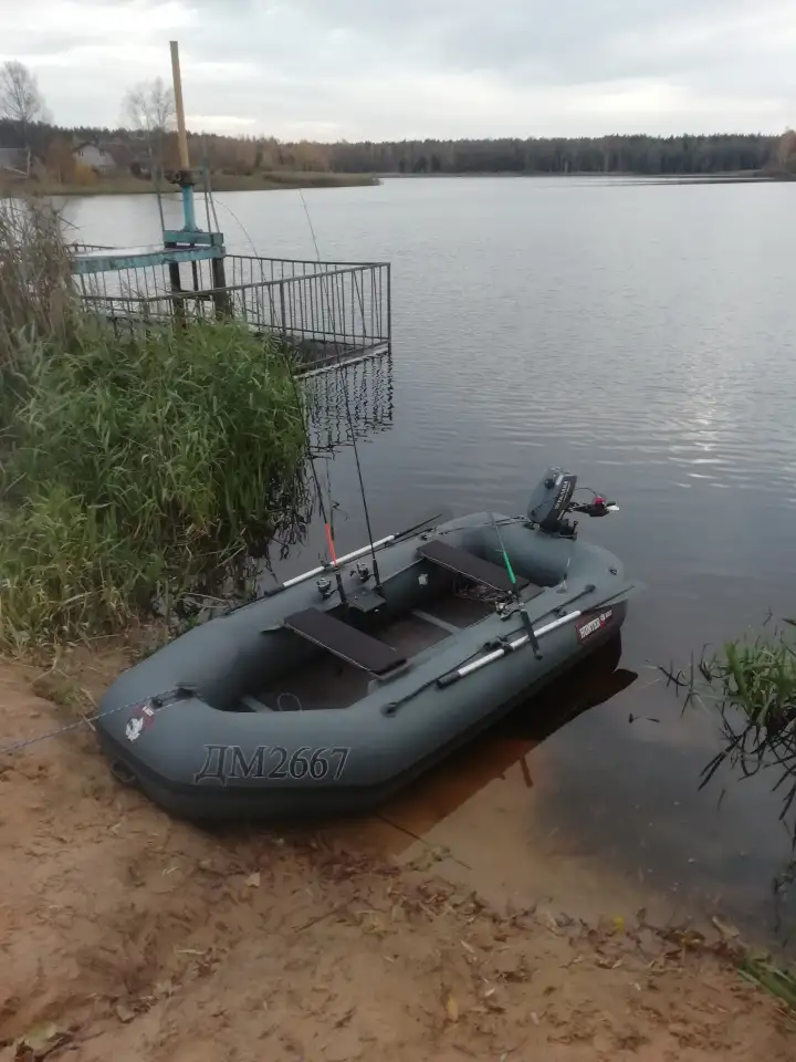 Продам лодку хантер 300лт 2020г, фотография 1