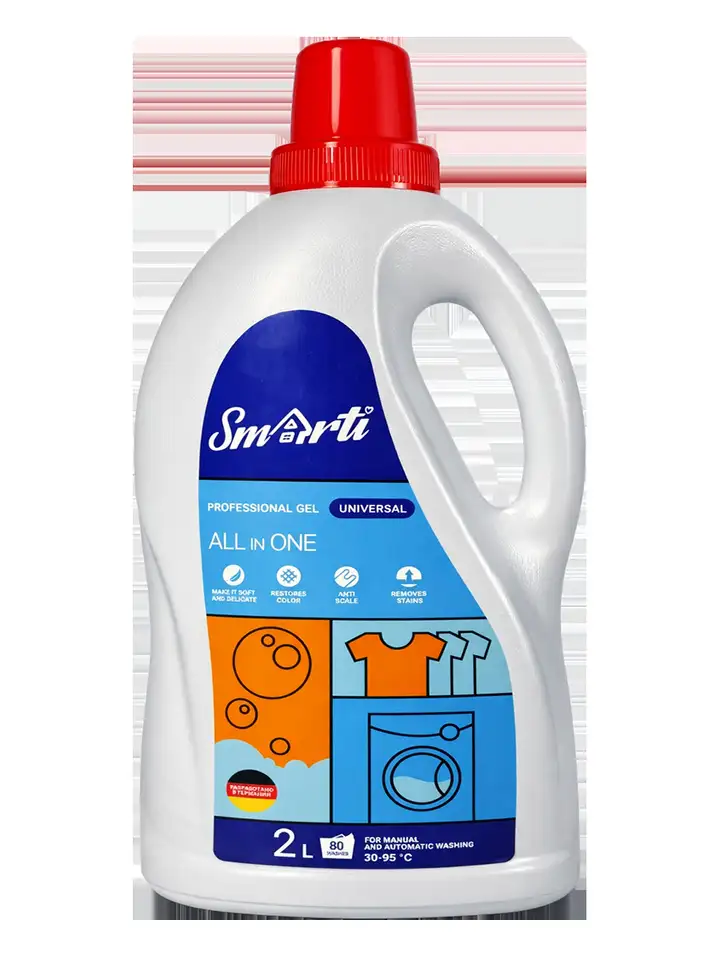 Гель для стирки smarti all in one универсальный  2л, фотография 1