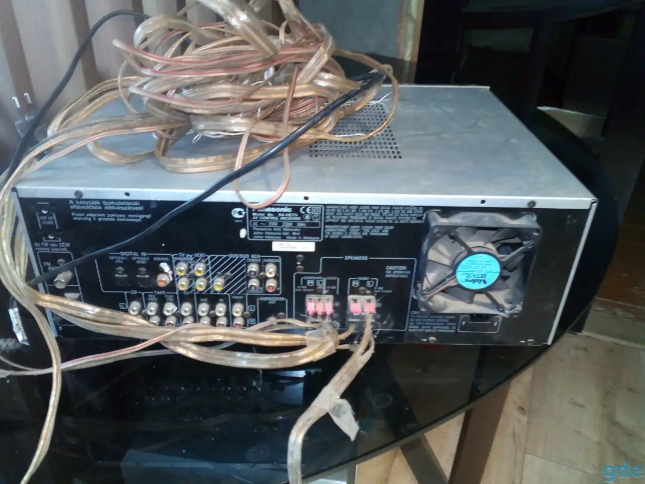 УСИЛИТЕЛЬ AV-Recever Panasonic sa-he75 220w, фотография 2